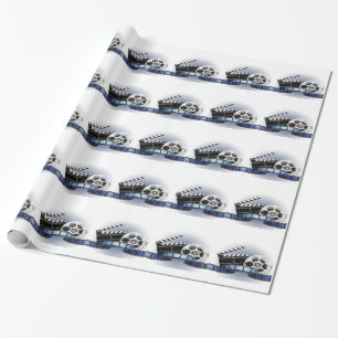 Film Strip Gift Wrapping Paper