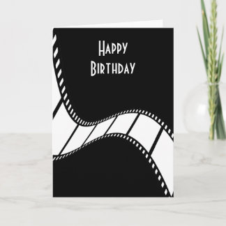 Film Strip Happy Birthday Card