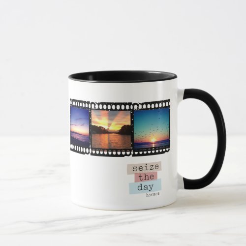 film strip instagram photo mug