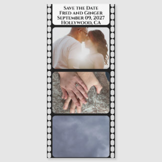 Film Strip magnetic Save the Date