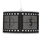 Film Strip Movie Reel Hanging Lamp (Back)