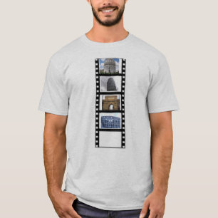 Film Strip Personalized Photos T-Shirt