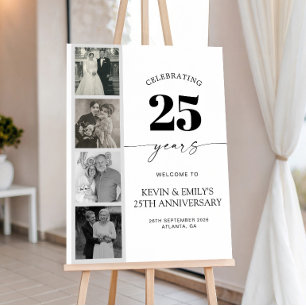 FIlm Strip Photo 25th Anniversary Welcome Sign