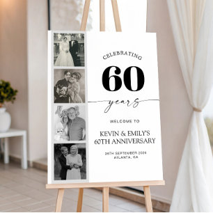 FIlm Strip Photo 60th Anniversary Welcome Sign