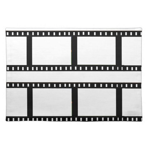 film strip photo collage placemat