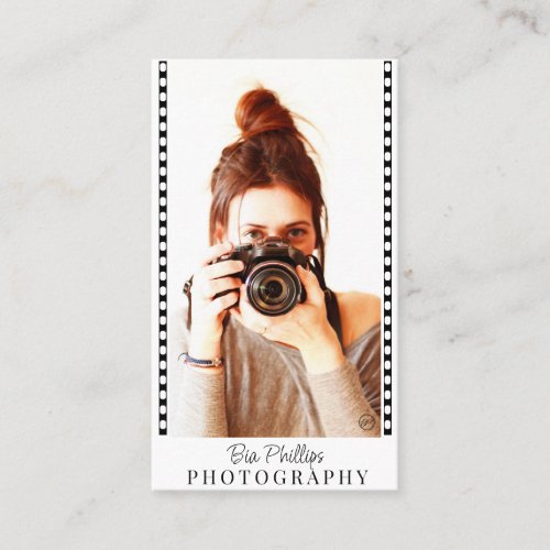Film Strip Your Photo  Logo Photography  Business Card