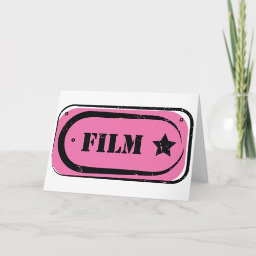 Film Ticket Greeting Cards