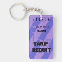 Film Ticket Keyring