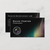 Film TV Photographer Cinematographer Business Card (Front/Back)