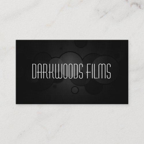 Film Video Camera Movie Director Filming Wedding Business Card