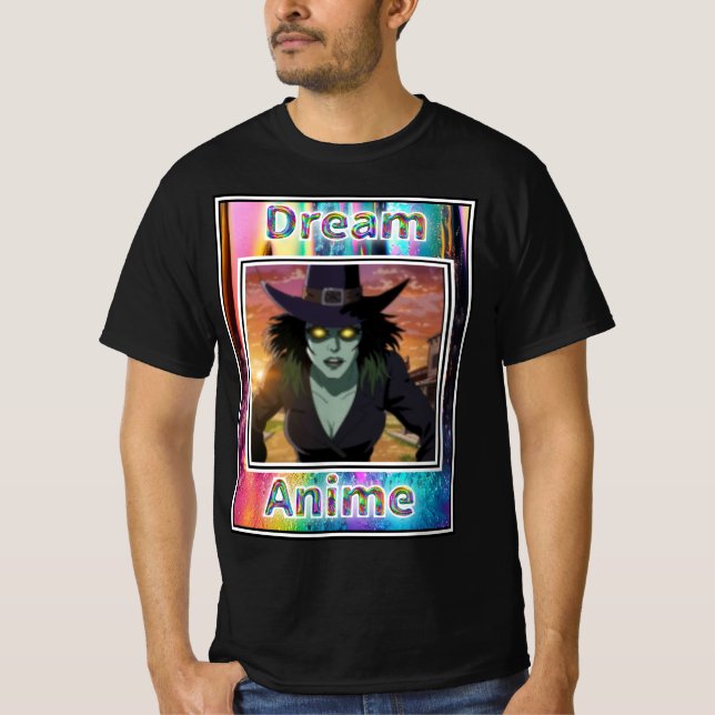 Film Witch Dream Anime T-Shirt (Front)