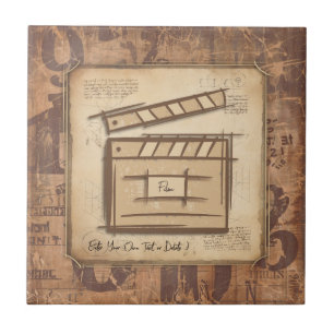 Filmmaker, actor, film director producer gift idea ceramic tile