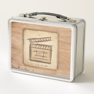 Filmmaker, actor, film director producer gift idea metal lunch box
