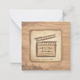 Filmmaker, actor, film director producer gift idea note card