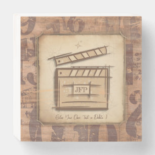 Filmmaker, actor, film director producer gift idea wooden box sign