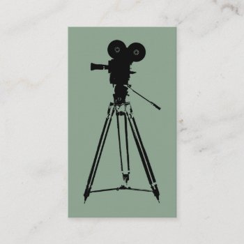 Filmmaker Director Business Card by NeatBusinessCards at Zazzle