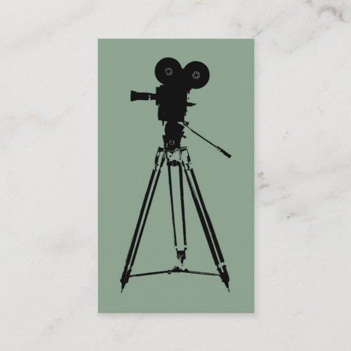 Customizable Filmmaker Director Business Cards
