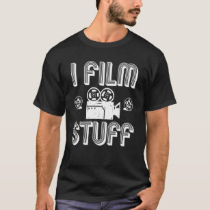 Movie Buff Cinema Film Vintage Reel T-Shirt