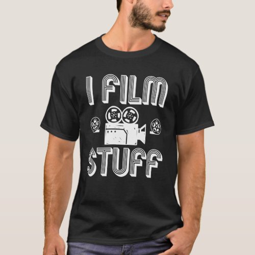 Filmmaker Film Making Movie Director Gift idea T_Shirt