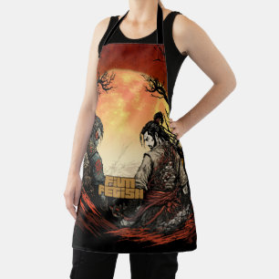 Filmmaker Kung Fu Movie Fight Scene Apron