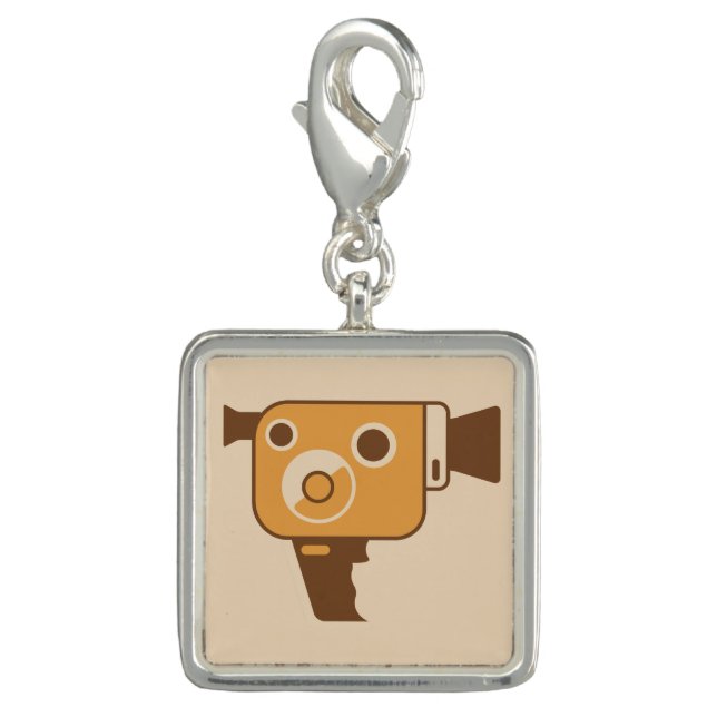 Filmmaker Movie Camera Charm (Front)
