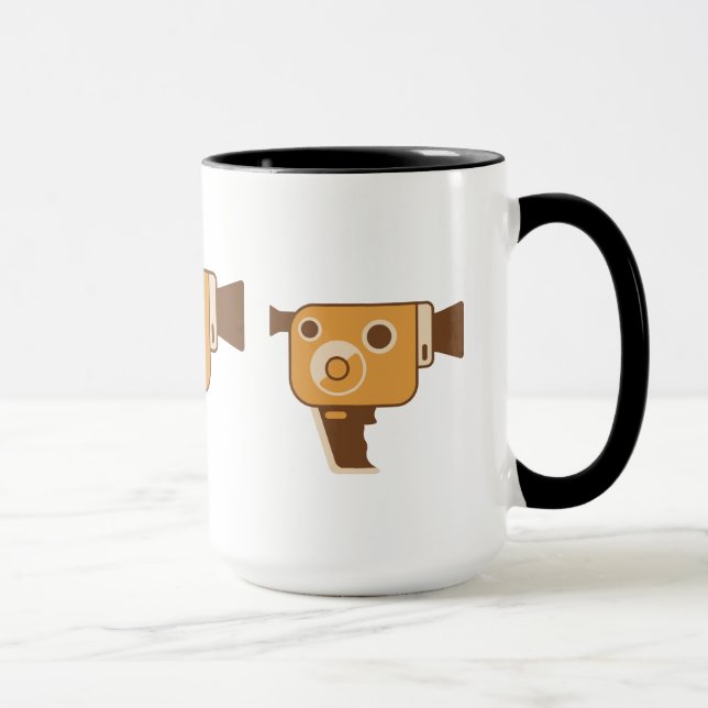 Filmmaker Movie Camera Mug (Right)