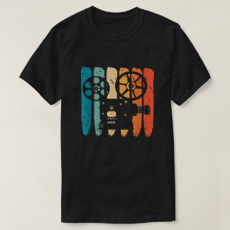 Filmmaker Retro Film Director Cinematographer T-Shirt