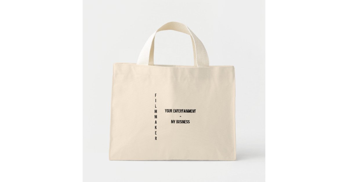 FILMMAKER Vertical Tote Zazzle