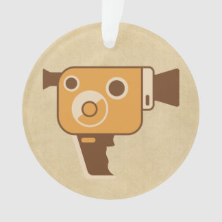 Filmmaker Video Camera Ornament