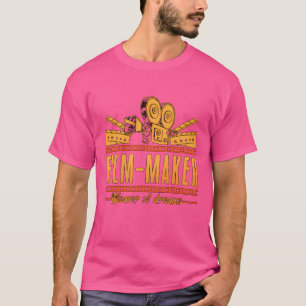 Filmmaking FilmMaker Weaver Of Dreams Film Cinema  T-Shirt