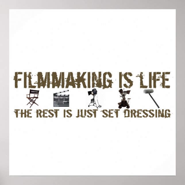 Filmmaking is Life Poster (Front)