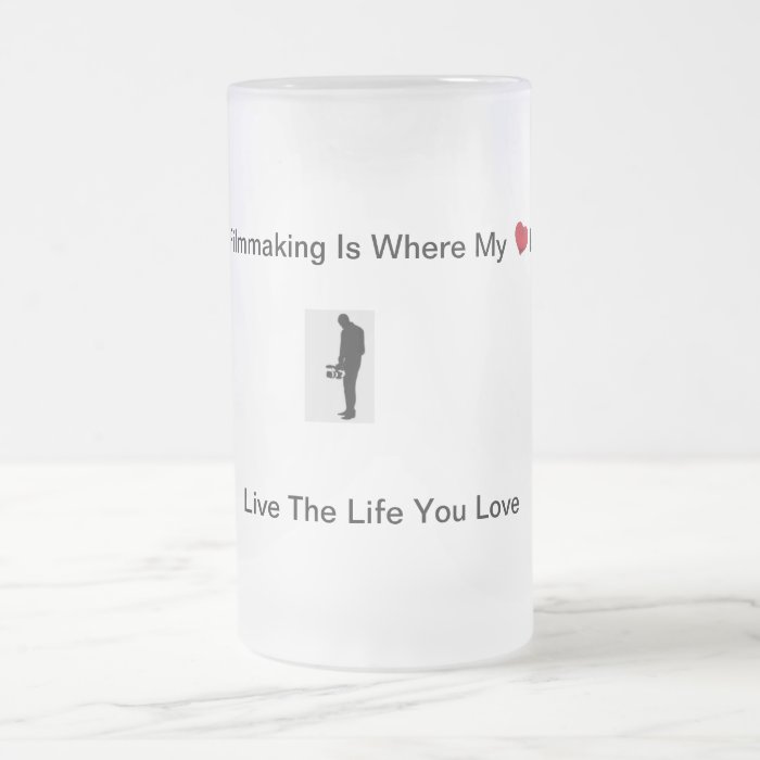 Filmmaking Is My Heart Mug