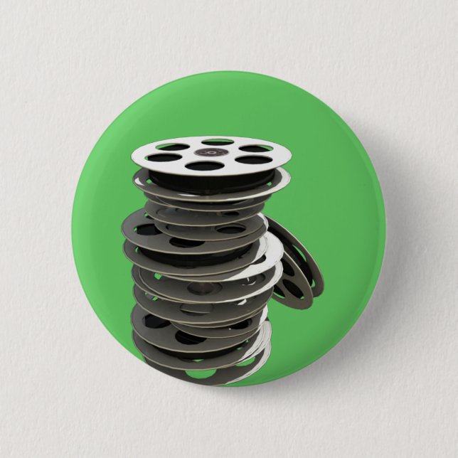 filmreels pinback button (Front)