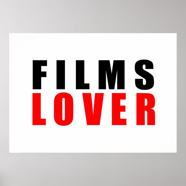 Films lover poster (Front)