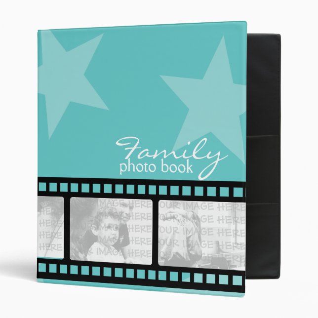 Filmstrip Custom Photo Binder (Front/Inside)