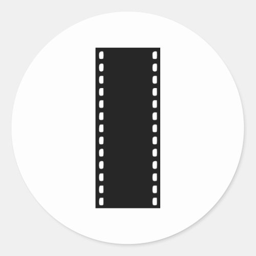 Filmstrip _ Movie Classic Round Sticker