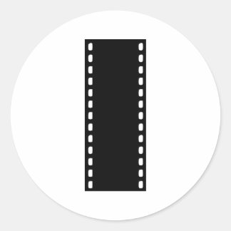 Filmstrip - Movie Classic Round Sticker