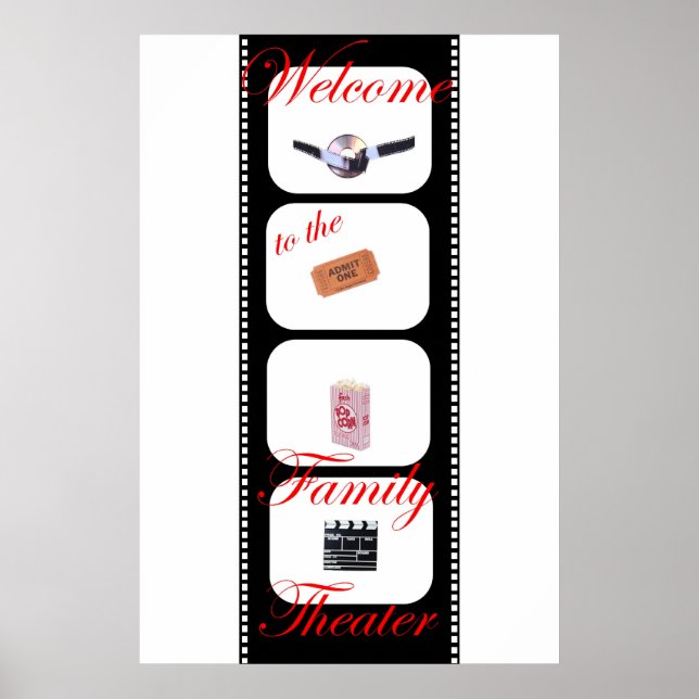 Filmstrip: Personalized Poster (Front)