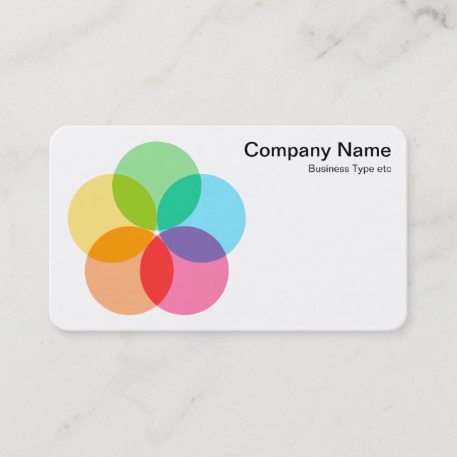 Filter Flower Business Card (Front)