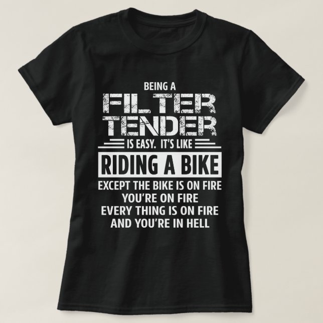Filter Tender T-Shirt (Design Front)