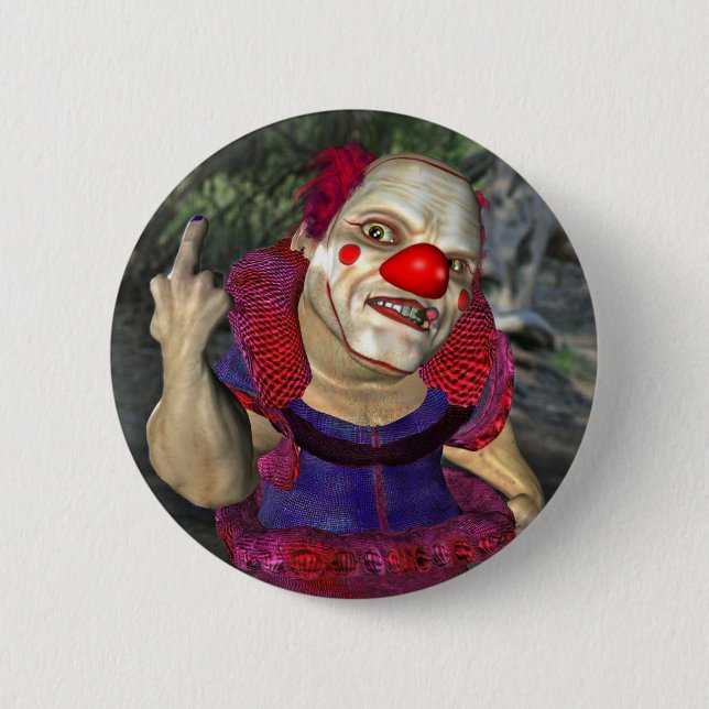Filthy the Clown Button (Front)