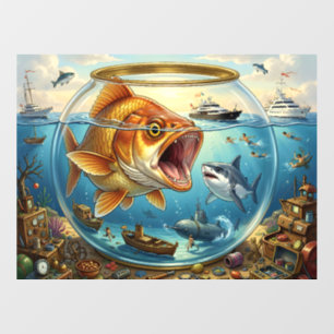 Fin Reversal – Ultimate Role Reversal Wall Decal