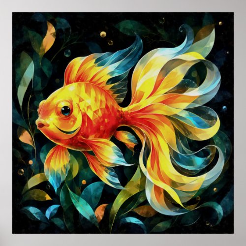 Fin-Tastic Fantasy Poster