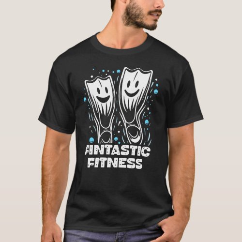Fin_tastic Fitness Tshirt