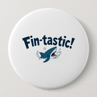 Fin-Tastic! Fun for shark lovers Button