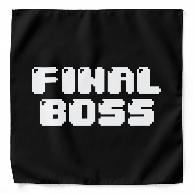 FINAL BOSS BANDANA (Front)