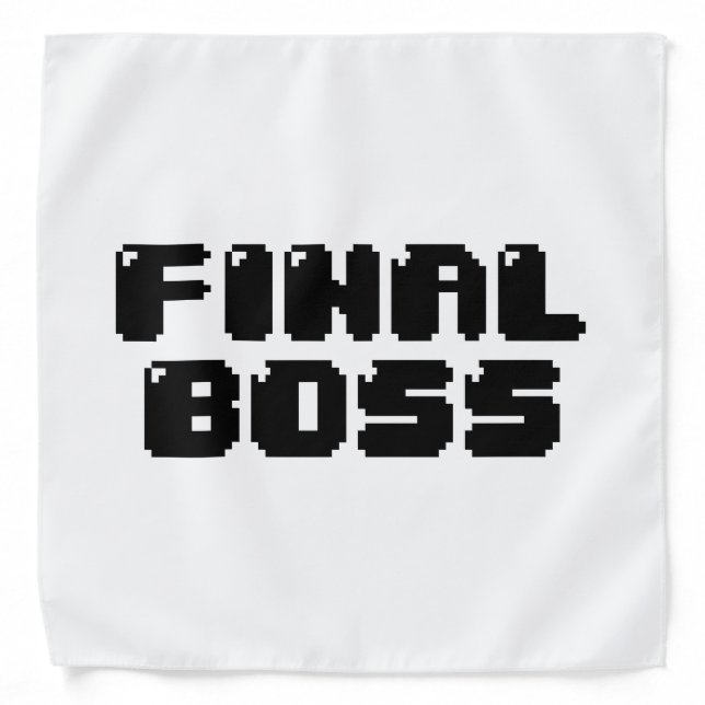FINAL BOSS BANDANA (Front)