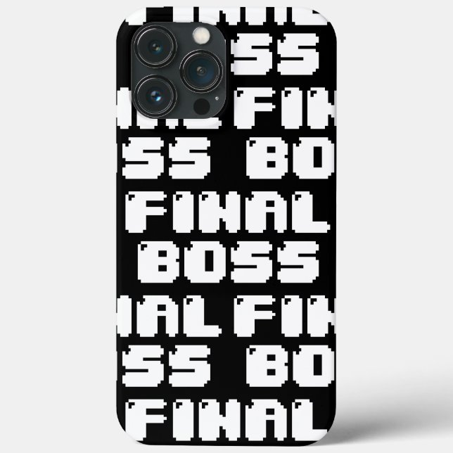 FINAL BOSS Case-Mate iPhone CASE (Back)