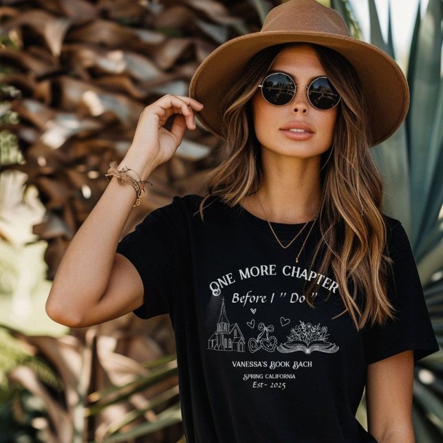 Final Chapter Before the Chapel Book Bachelorette  T-Shirt (Creator Uploaded)