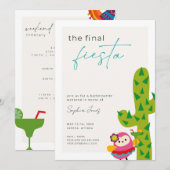 Final Fiesta Bachelorette Party Invitation | Zazzle